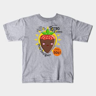 Retro Strawberry Kids T-Shirt